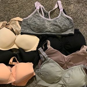 Nursing bras